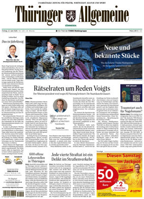 Cover of Thuringer Allgemeine (Sommerda)