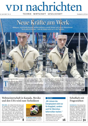 Cover of VDI Nachrichten