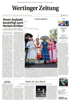 Cover of Wertinger Zeitung