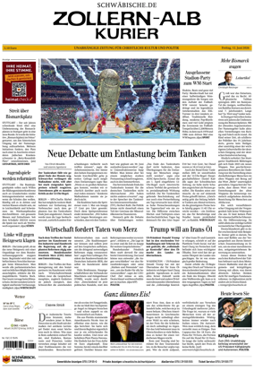 Cover of Zollern-Alb-Kurier (Balingen)