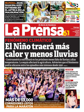 Cover of Diario La Prensa
