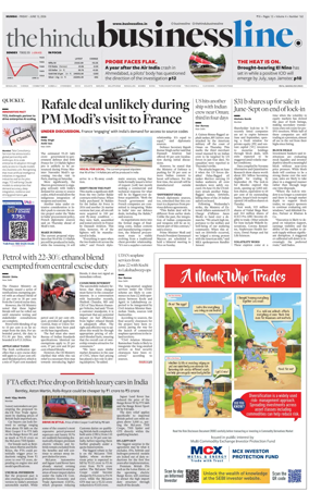 Cover of BusinessLine (Mumbai)