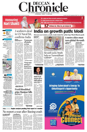 Cover of Deccan Chronicle
