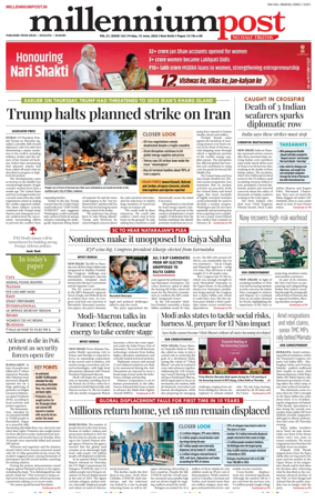 Cover of Millennium Post