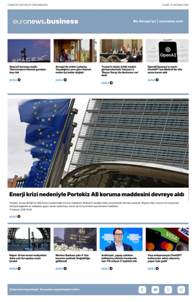 Cover of Euronews Business (Turkish) Compiled Editions