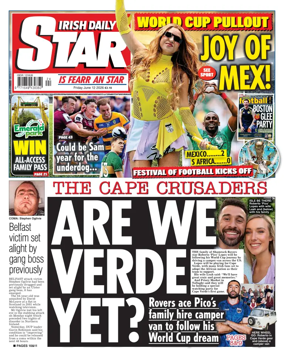 Cover of Irish Daily Star