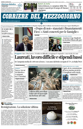 Cover of Corriere del Mezzogiorno (Campania)
