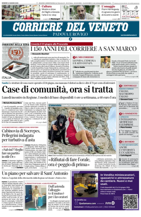 Cover of Corriere del Veneto (Padova e Rovigo)