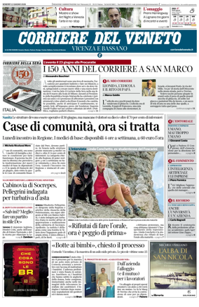 Cover of Corriere del Veneto (Vicenza e Bassano)