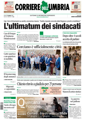 Cover of Corriere dell Umbria