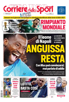 Cover of Corriere dello Sport (Campania)