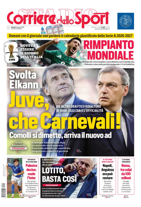 Cover of Corriere dello Sport (Lombardia)