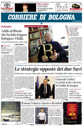 Cover of Corriere di Bologna