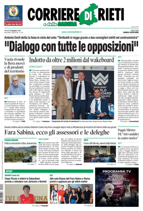 Cover of Corriere di Rieti