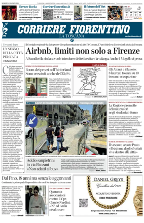 Cover of Corriere Fiorentino