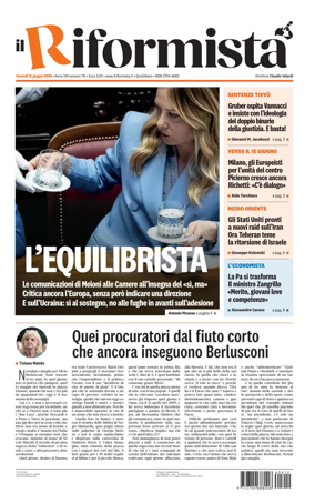 Cover of Il Riformista (Italy)