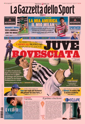 Cover of La Gazzetta dello Sport - Napoli