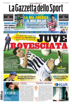 Cover of La Gazzetta dello Sport - Roma