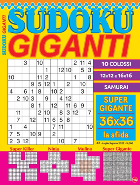 Cover of Sudoku Giganti