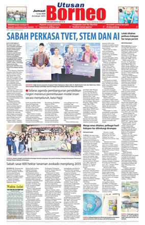 Cover of Utusan Borneo (Sabah)