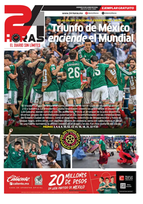 Cover of 24 Horas - El diario sin limites