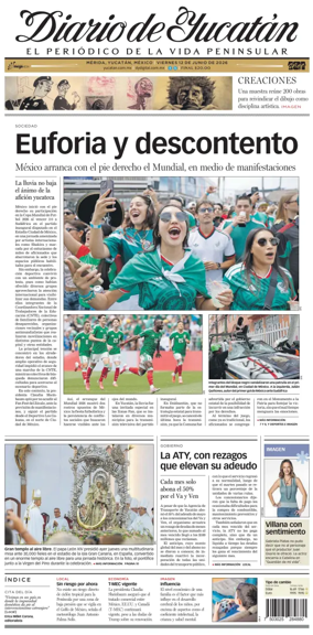 Cover of Diario de Yucatan