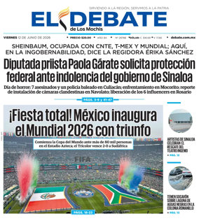 Cover of El Debate de Los Mochis