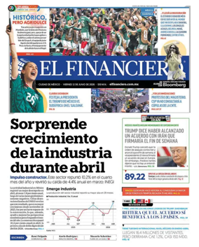 Cover of El Financiero