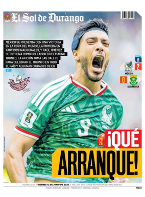 Cover of El Sol de Durango