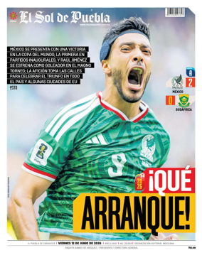 Cover of El Sol de Puebla