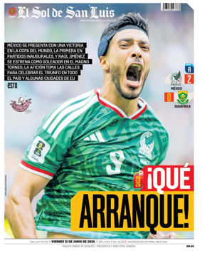 Cover of El Sol de San Luis Potosi