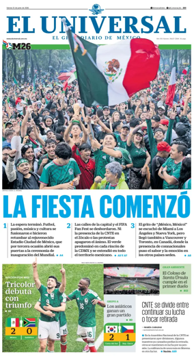 Cover of El Universal
