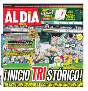 Cover of Periodico Al Dia (Celaya)