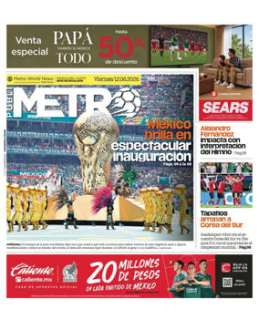 Cover of Publimetro Guadalajara