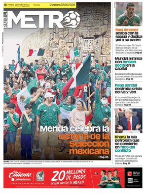 Cover of Publimetro Merida