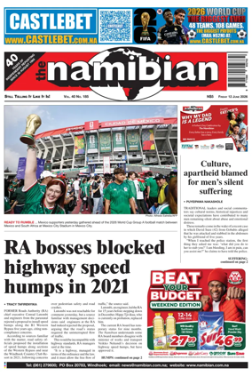 Cover of The Namibian