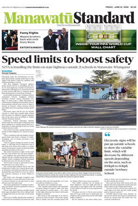 Cover of Manawatu Standard