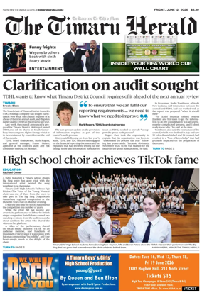 Cover of The Timaru Herald