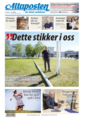 Cover of Altaposten