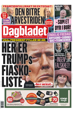 Cover of Dagbladet