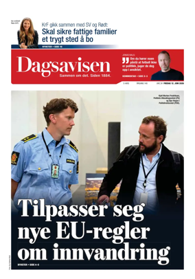 Cover of Dagsavisen