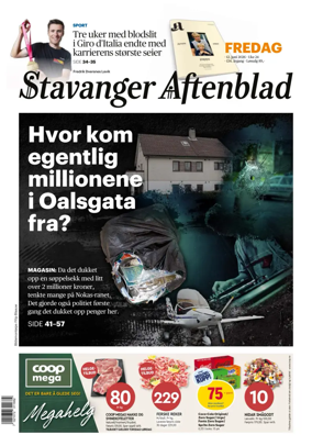Cover of Stavanger Aftenblad
