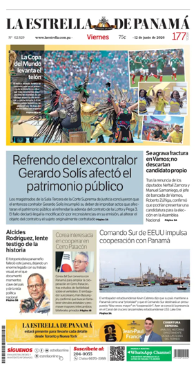 Cover of La Estrella de Panama