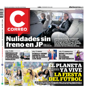 Cover of Diario Correo