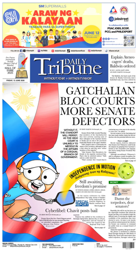 Cover of Daily Tribune (Philippines)