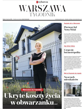Cover of Gazeta Wyborcza Stoleczna