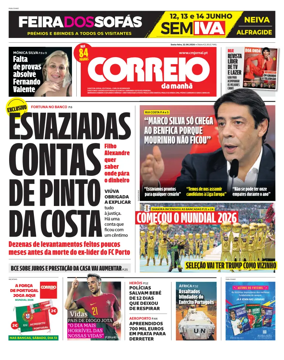 Cover of Correio da Manha