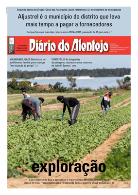 Cover of Diario do Alentejo