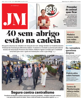 Cover of Jornal Madeira