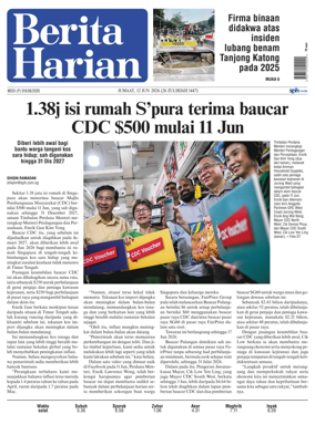 Cover of Berita Harian